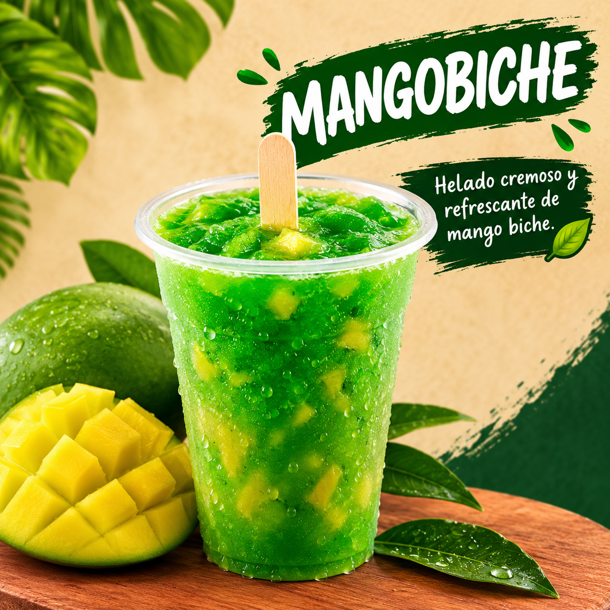 Helado de Mangobiche